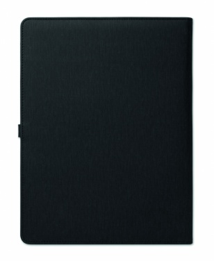 Logo trade promotional merchandise image of: A4 folder w/wireless charger5W