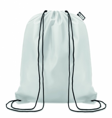 Logo trade promotional items picture of: 190T RPET drawstring bag