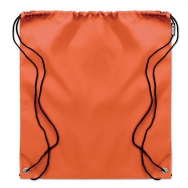 Logo trade advertising products image of: 190T RPET drawstring bag