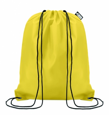 Logotrade corporate gift image of: 190T RPET drawstring bag