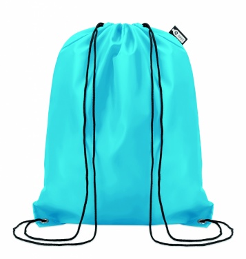 Logotrade promotional giveaway image of: 190T RPET drawstring bag