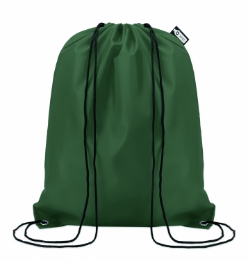 Logo trade promotional giveaway photo of: 190T RPET drawstring bag