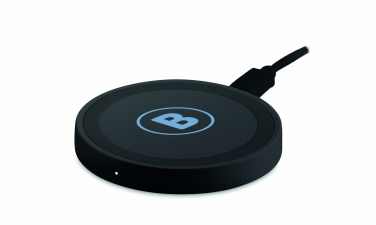 Logo trade advertising products picture of: Small wireless charger 5W