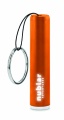 Plastic light up logo torch, Orange