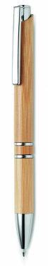 Logo trade promotional product photo of: Bamboo automatic ball pen