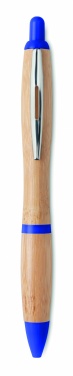 Logo trade corporate gift photo of: Ball pen in ABS and bamboo