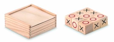 Logotrade promotional gift image of: Wooden tic tac toe