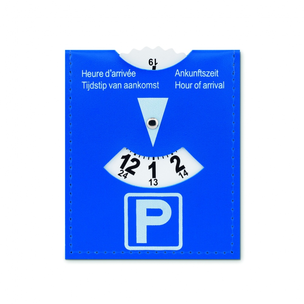 Logo trade promotional gifts image of: Parking card in PVC