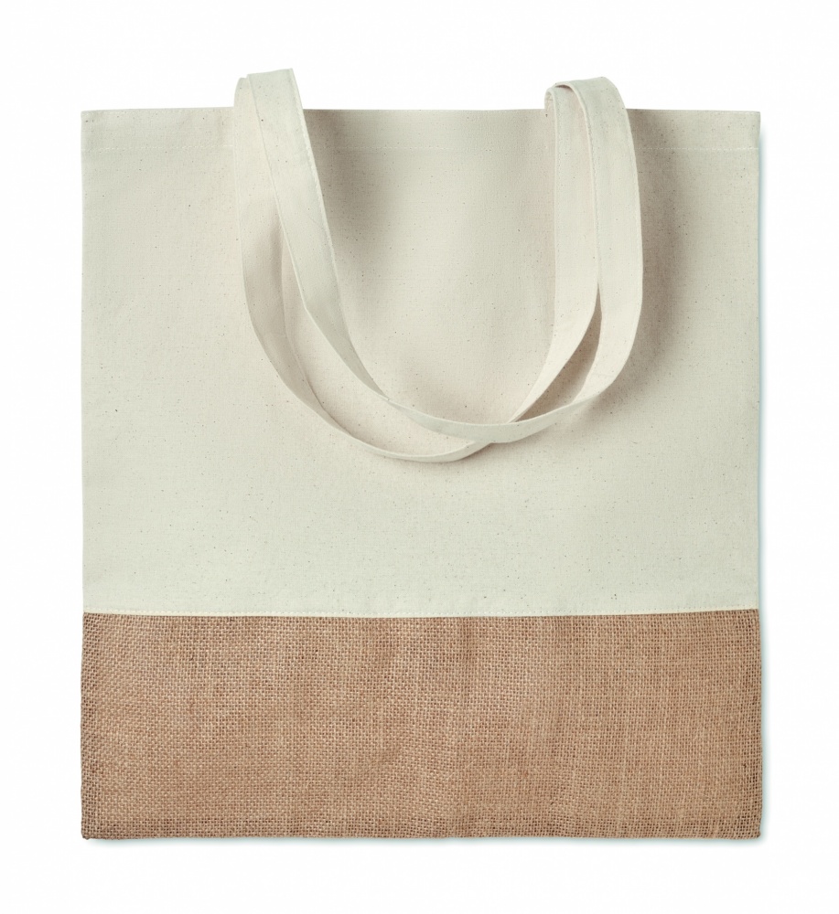 Logo trade promotional merchandise picture of: 160gr/m² cotton shopping bag