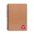 Mineral paper notebook 70 line, Red