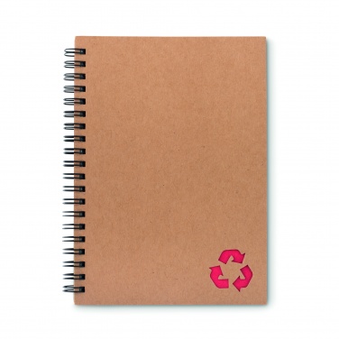 Logo trade promotional gifts picture of: Mineral paper notebook 70 line