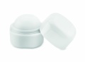 Lip balm in cube box, White