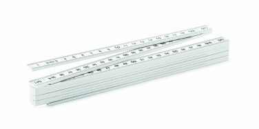 Logo trade promotional products image of: Folding ruler 2m