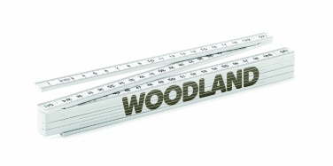 Logo trade promotional merchandise image of: Folding ruler 2m