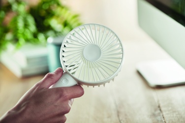 Logo trade promotional item photo of: USB desk fan with stand 