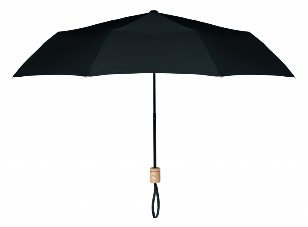 Logotrade corporate gift image of: 21 inch RPET foldable umbrella