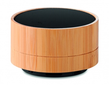 Logotrade corporate gift picture of: 3W Bamboo wireless speaker