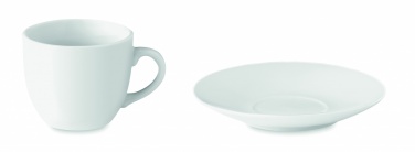 Logotrade promotional giveaway picture of: Espresso cup and saucer 80 ml