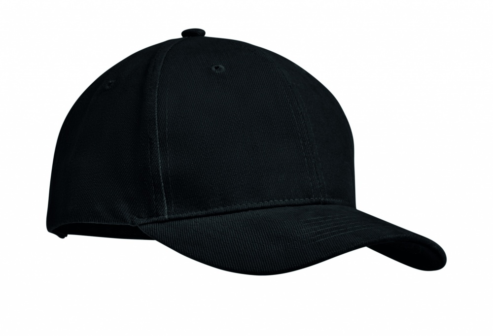 Logo trade promotional giveaways picture of: Brushed heavy cotton 6 panel Ba