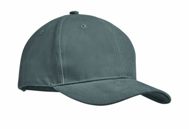 Logo trade corporate gifts image of: Brushed heavy cotton 6 panel Ba