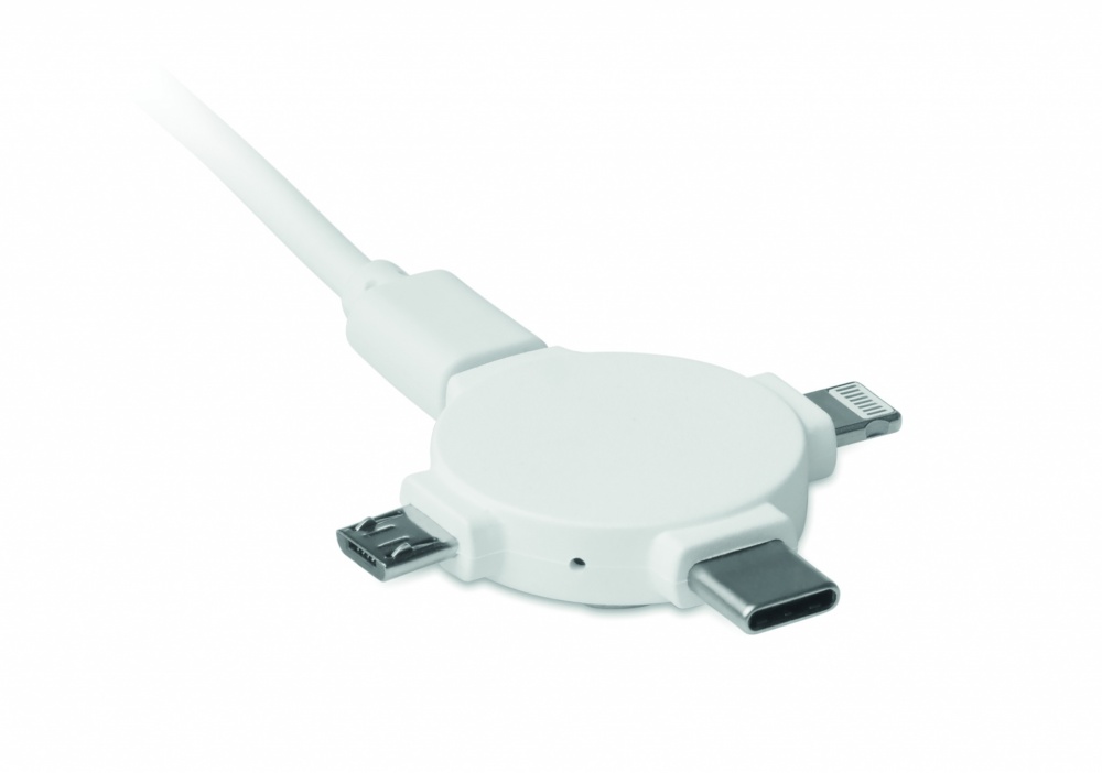 Logotrade promotional merchandise photo of: 3 in 1 cable adapter