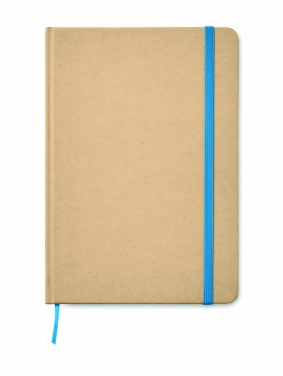 Logotrade promotional merchandise picture of: A5 recycled notebook 80 lined