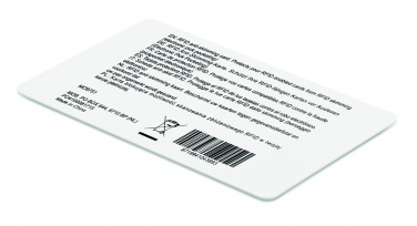 Logo trade advertising products picture of: RFID Anti-skimming card