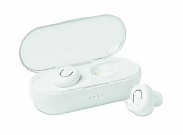 Logotrade promotional item picture of: TWS earbuds with charging box