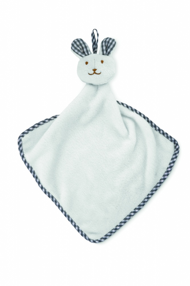 Logotrade promotional gift picture of: Plush rabbit design baby towel