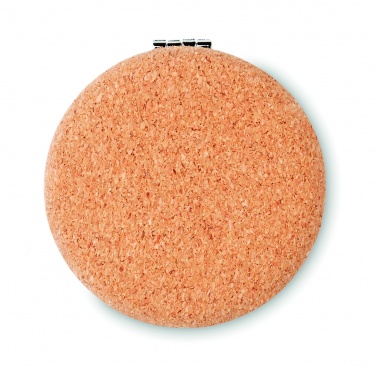 Logotrade promotional products photo of: Pocket mirror with cork cover