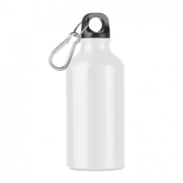 Logo trade business gifts image of: 400 ml aluminium bottle