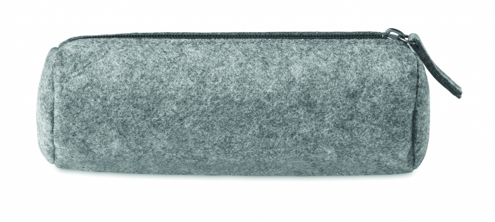 Logo trade business gift photo of: Felt zippered pencil case