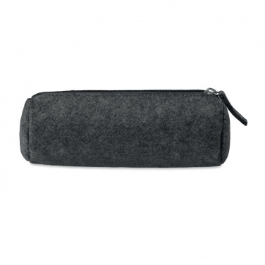 Logo trade corporate gifts image of: Felt zippered pencil case