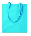 180gr/m² cotton shopping bag, Turquoise