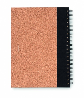 Logo trade promotional gifts picture of: Cork notebook with pen