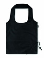 Foldable RPET shopping bag, Black