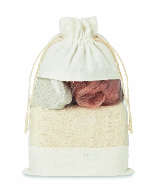 Logotrade corporate gift picture of: Bath set in cotton pouch