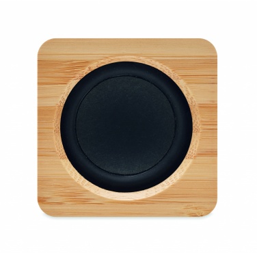 Logo trade promotional product photo of: Bamboo wireless speaker