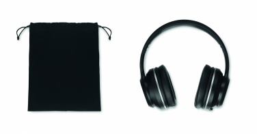 Logo trade promotional products picture of: ANC headphone and pouch