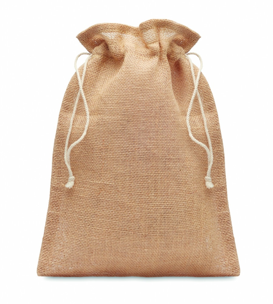 Logotrade corporate gifts photo of: Medium jute gift bag 25 x 32cm