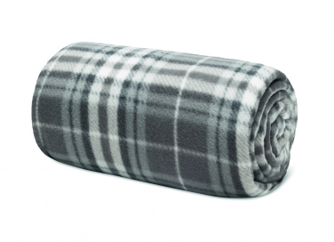 Logo trade promotional item photo of: RPET fleece travel blanket