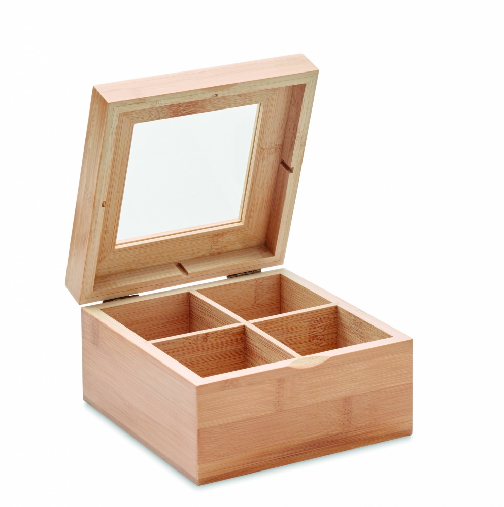 Logotrade corporate gift picture of: Bamboo tea box