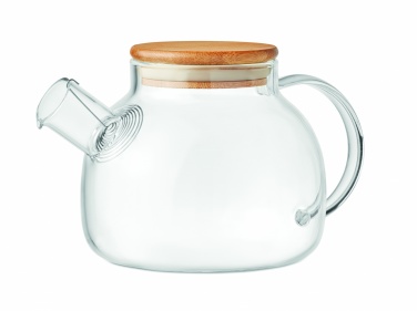 Logo trade promotional merchandise picture of: Teapot borosilicate glass 850ml