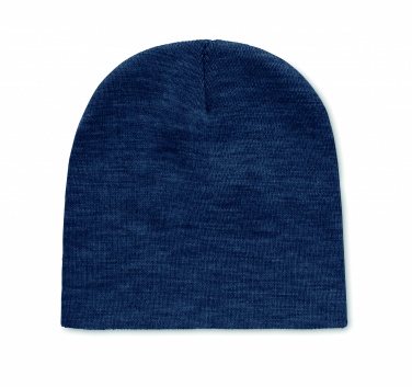 Logo trade promotional giveaway photo of: Beanie in RPET polyester