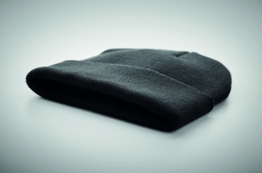 Logotrade promotional product picture of: Beanie in RPET with cuff