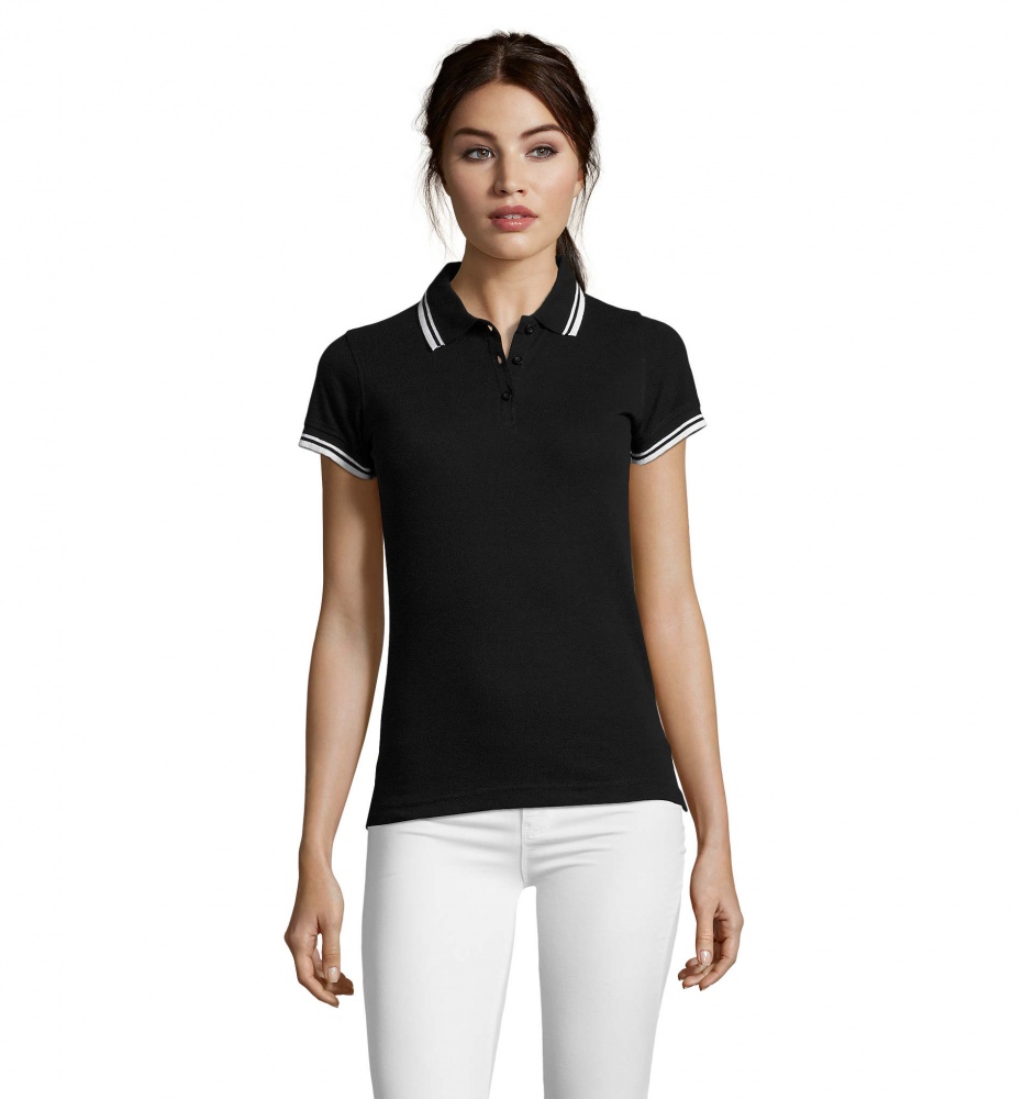 Logo trade promotional items picture of: PASADENA women polo 200g