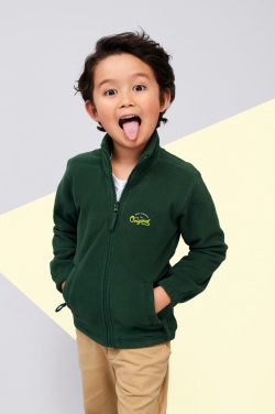 Logo trade promotional merchandise image of: NORTH KIDS FLEECE JACKET