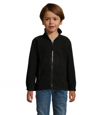 Logotrade promotional product picture of: NORTH KIDS FLEECE JACKET