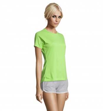 Logo trade corporate gift photo of: SPORTY WOMEN T-SHIRT POLYES