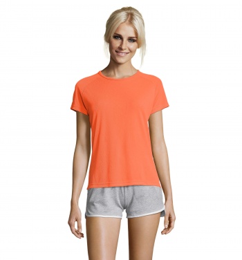 Logotrade promotional merchandise picture of: SPORTY WOMEN T-SHIRT POLYES